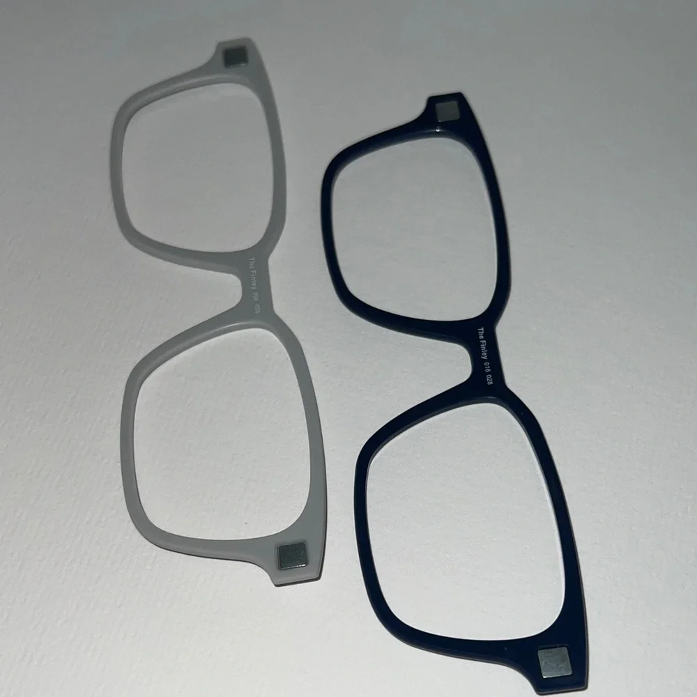 Pair Eyewear Toppers for The Finley Frame – Navy & Ombre Gray (Set of 2)